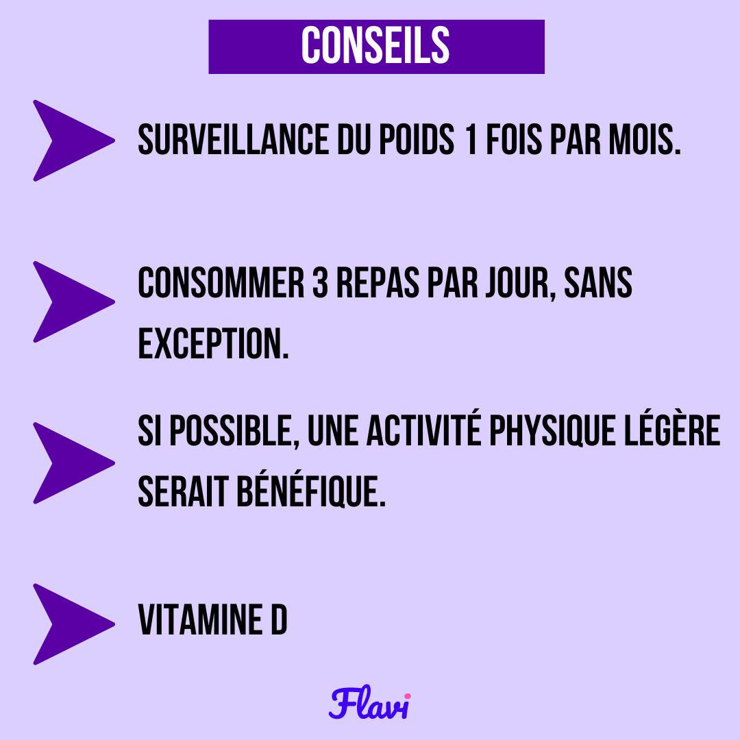 Conseils pour les personnes âgées