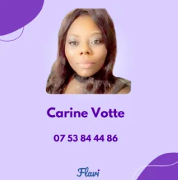 Coordonnée (Prénom + Nom et numéro de téléphone) de Carine Votte, Auxiliaire de vie à Montpellier