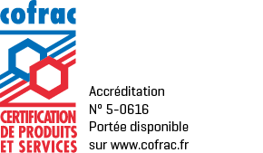 Logo Cofrac certification de produits et services formations