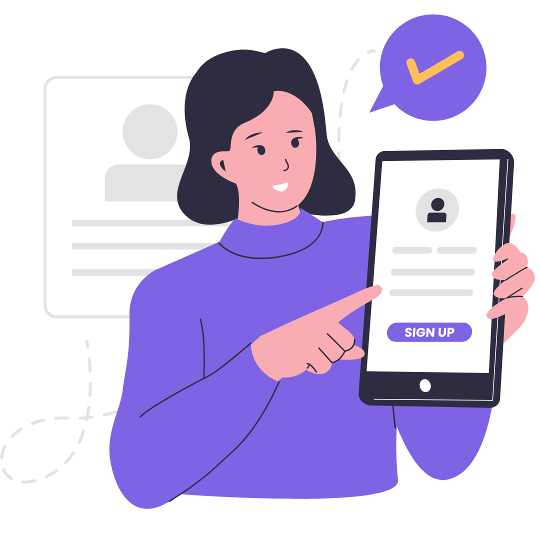 Une aide à domicile s'inscrit sur la plateforme Flavi Une aide à domicile s'inscrit sur la plateforme Flavi