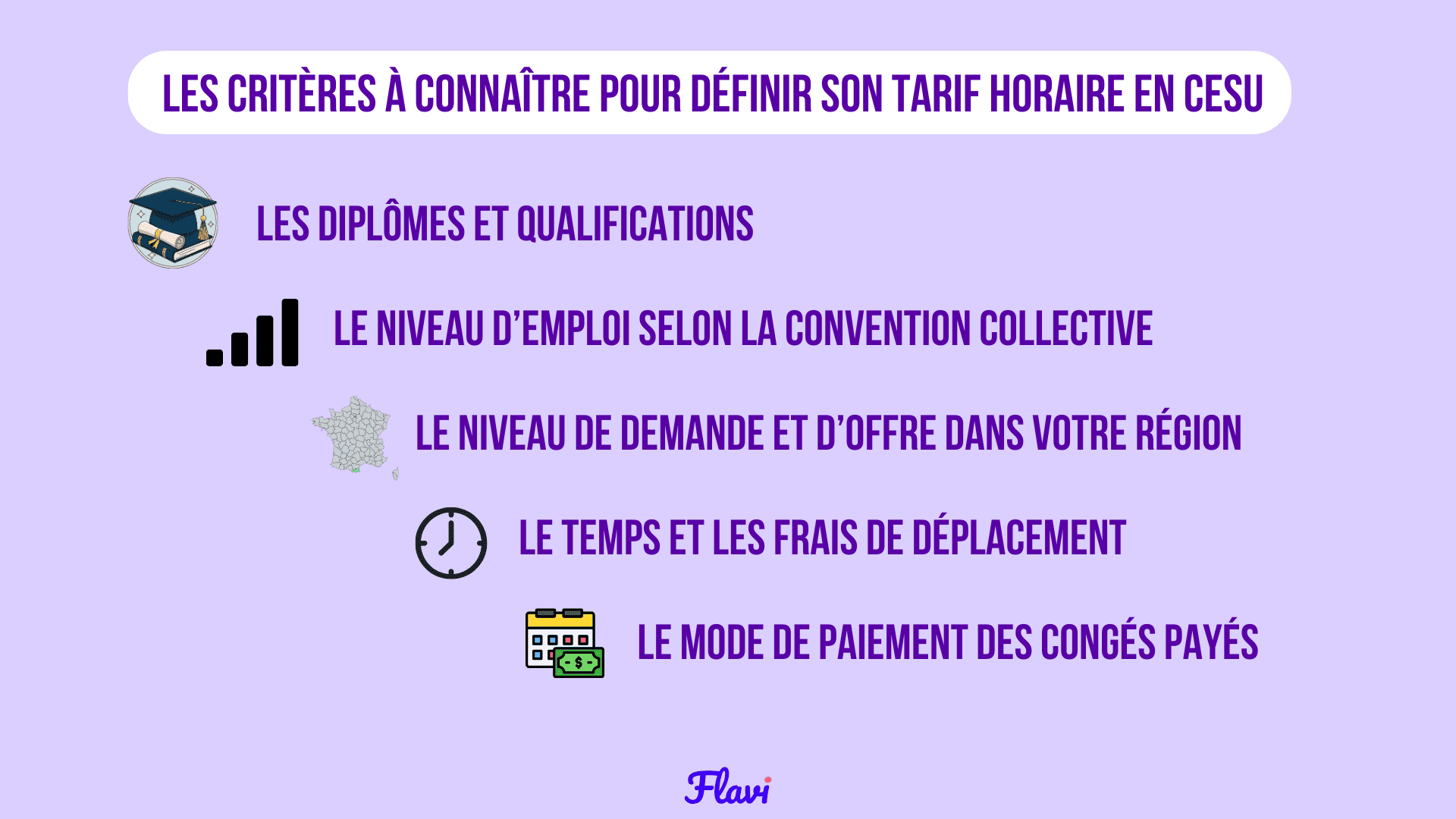  les critères à connaître pour définir son tarif horaire en CESU